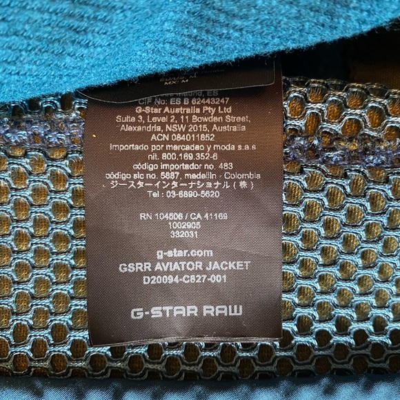GSRR AVIATOR JACKET - Mens - Medium! - Picture 6 of 16